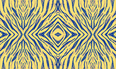 Animal Skin Pattern. Seamless Safari Ornament. 