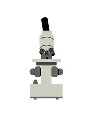 Vector illustration of chemical laboratory in flat style