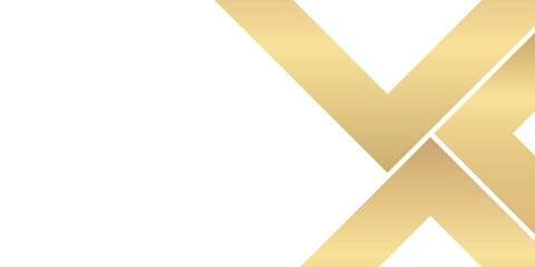 Abstract template white and gray color luxury background design. Geometric triangles with golden lines. 