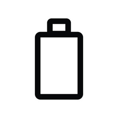 Battery Simple vector icon graphic
