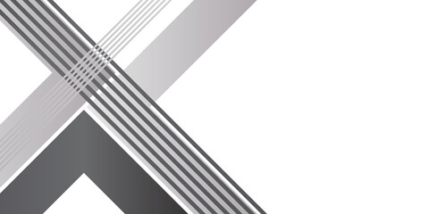 Abstract white and grey on light silver background modern design. Vector illustration for business corporate presentation background