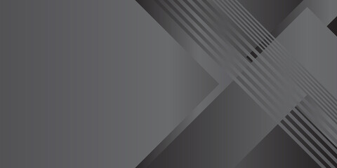 Dark black neutral grey metallic abstract background for presentation design 