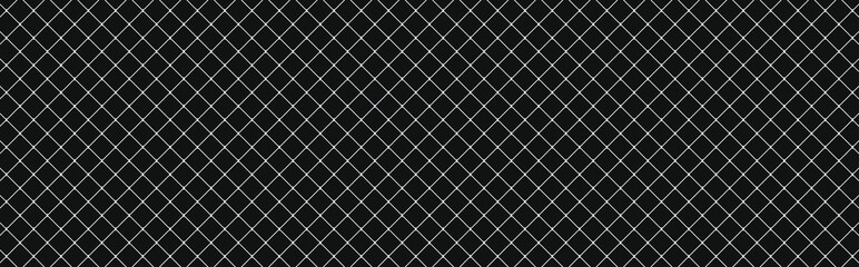 Wire fence geometric lines background seamless pattern. Vector illustration