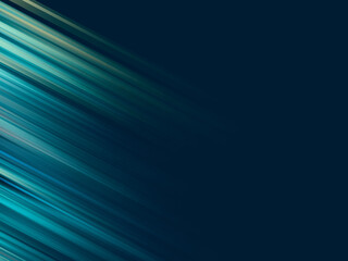 Obraz premium Blue sun streaks,