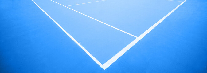 Tennis court for playing tennis. Selective focus