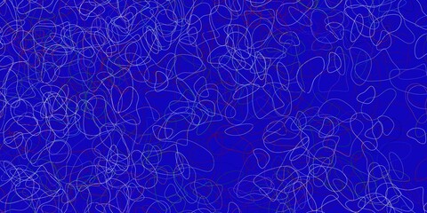 Light multicolor vector background with random forms.