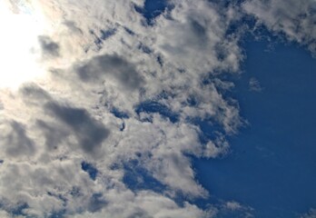 облака на небе