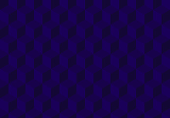 Blue background with 3d squares. Seamless vector Illustration. Geometric design for web, wrapping, fabric, poster, etc. 