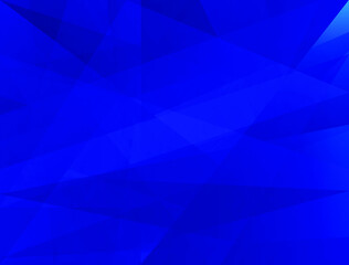 Obraz premium Blue blurred background. Polygonal vector illustration. 