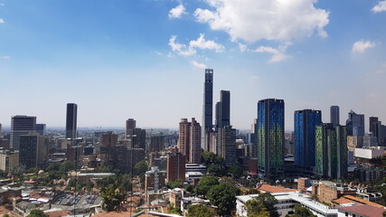 Fototapeta na wymiar City Skyline of Bogotá, Colombia