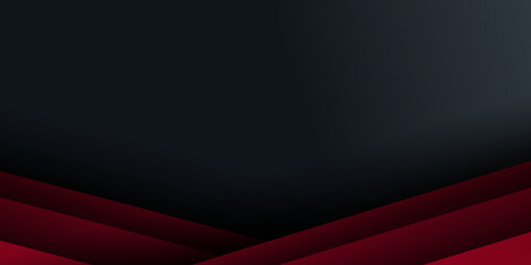 abstract red and black 3D background design 