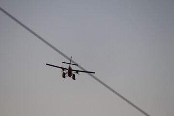 helicopter flying in the sky