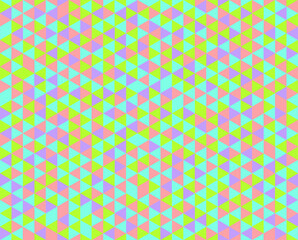 Colorful background. Triangular texture. Abstract vector illustration. Geometric template. 