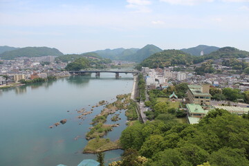 Fototapeta na wymiar view from the Inuyama castle