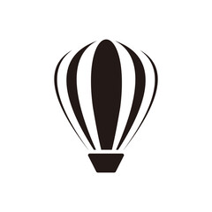 air balloon icon vector illustration sign