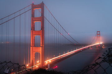 Golden Gate Bridge in San Francisco Bay Area, California - United States 