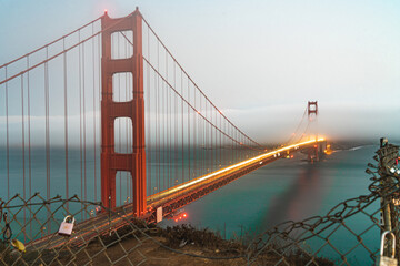 Golden Gate Bridge in San Francisco Bay Area, California - United States 