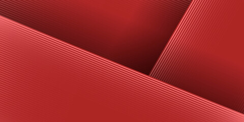  Abstract 3D red vector background with stripes. Suit for business, corporate, institution, party, festive, seminar, and talks.
