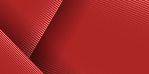  Abstract 3D red vector background with stripes. Suit for business, corporate, institution, party, festive, seminar, and talks.
