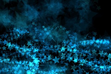 stars on black