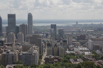Montréal vue de haut