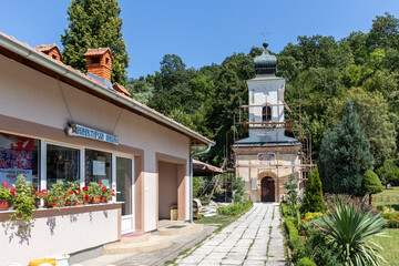 Milkov (Milkovo) Monastery near town of Crkvenac, Serbia