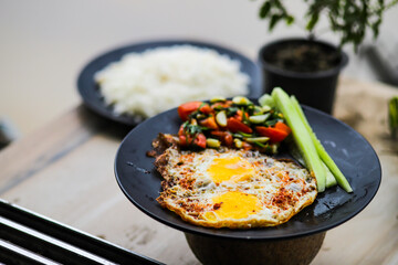 rice with chicken