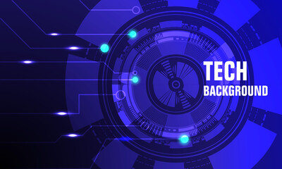 Technology Gear Background