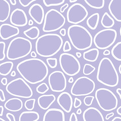 Pretty vector seamless pebble pattern background. 
