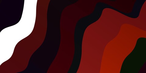 Dark Pink, Red vector pattern with lines. Brand new colorful illustration with bent lines. Pattern for ads, commercials.