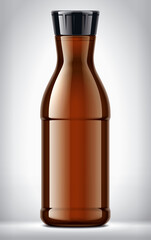 Plastic Bottle on background. 