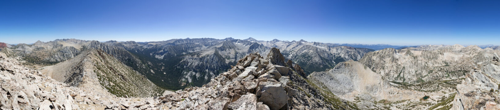 Larkin Peak Summit Panorama