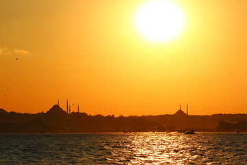 sunset istanbul
