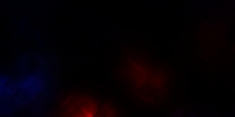 Dark Red vector pattern in square style.