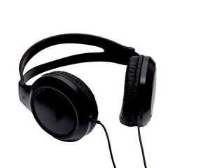 headphones isolated on white