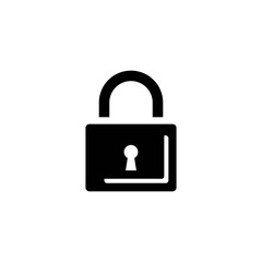 padlock logo icon