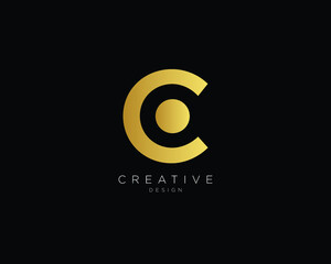 Professional and Minimalist Letter CO Logo Design, Editable in Vector Format