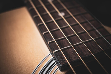 Fototapeta premium Guitar strings.