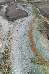Creek in Norris Geyser Basin, Yellowstone National Park