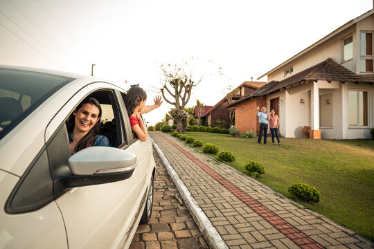 Despedida da casa dos av&oacute;s