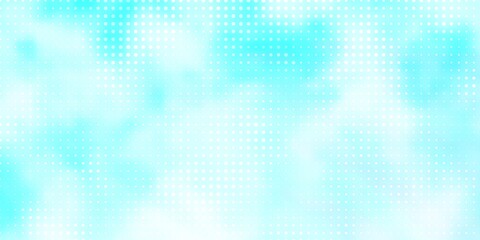 Light BLUE vector layout with circle shapes. Colorful illustration with gradient dots in nature style. Design for posters, banners.