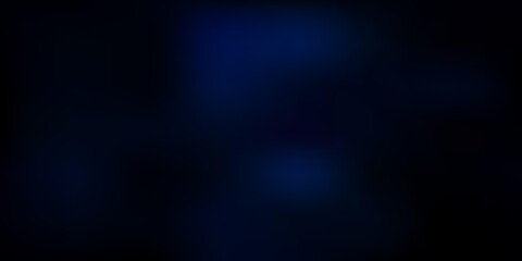 Dark blue vector gradient blur backdrop.