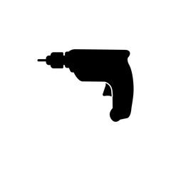 Electric hand drill icon vector collection