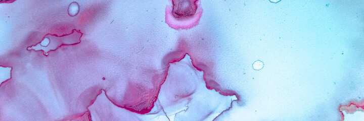 Aqua Abstract Art. Mineral Illustration. Organic 