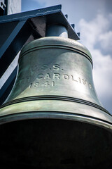 Obraz premium USS North Carolina bell
