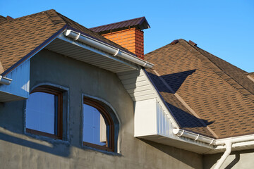 new roof and house under construction