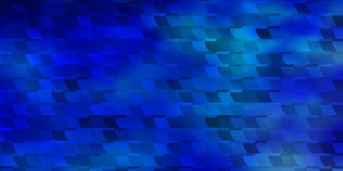 Dark BLUE vector texture in rectangular style.