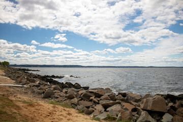 beach and sea