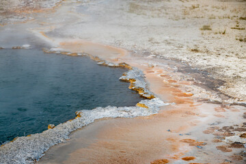 Thermal features at Yellowstone National Park
