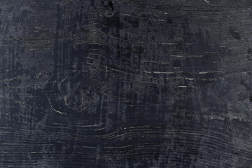 Black wooden desk surface texture for banner